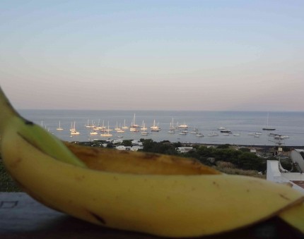 La buccia a Stromboli