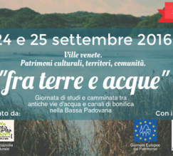 Save de date Fra terre e acque